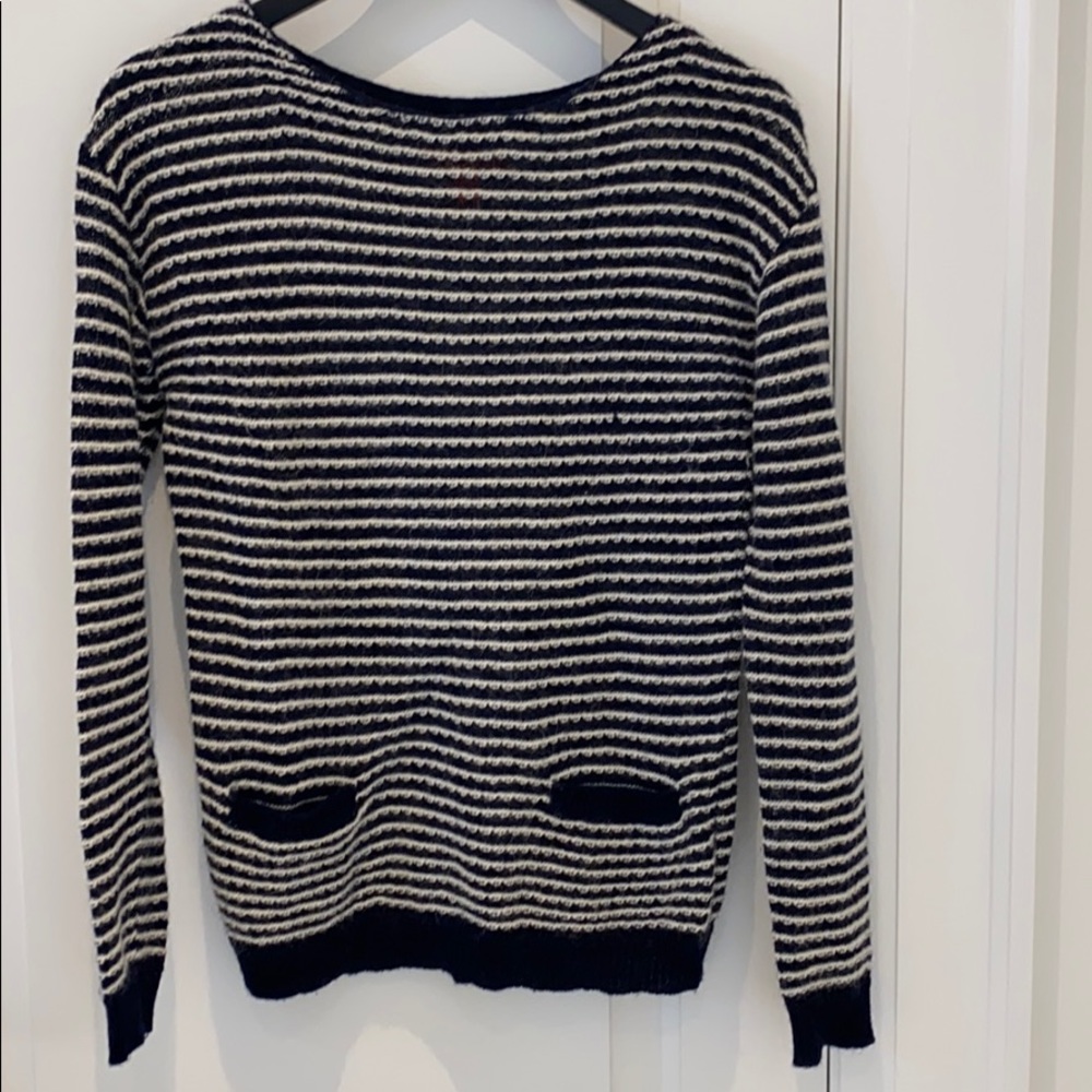 Joe Fresh wool blend striped sweater